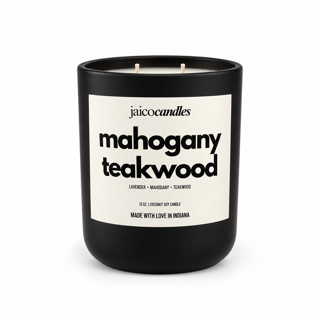 MAHOGANY TEAKWOOD CANDLE