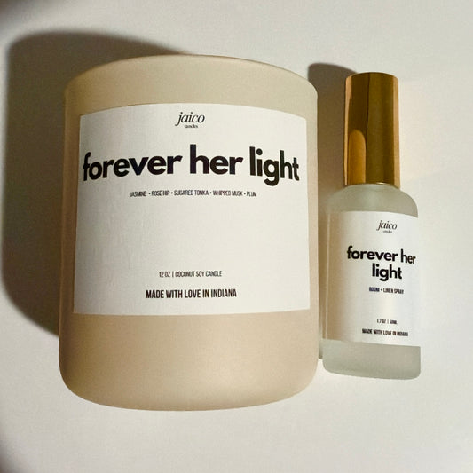 FOREVER HER LIGHT MINI CANDLE BUNDLE