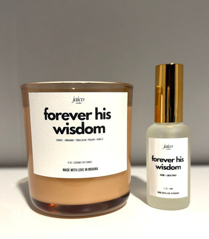 FOREVER HIS WISDOM MINI CANDLE BUNDLE