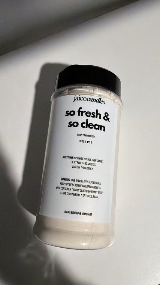 SO FRESH & SO CLEAN CARPET DEODORIZER