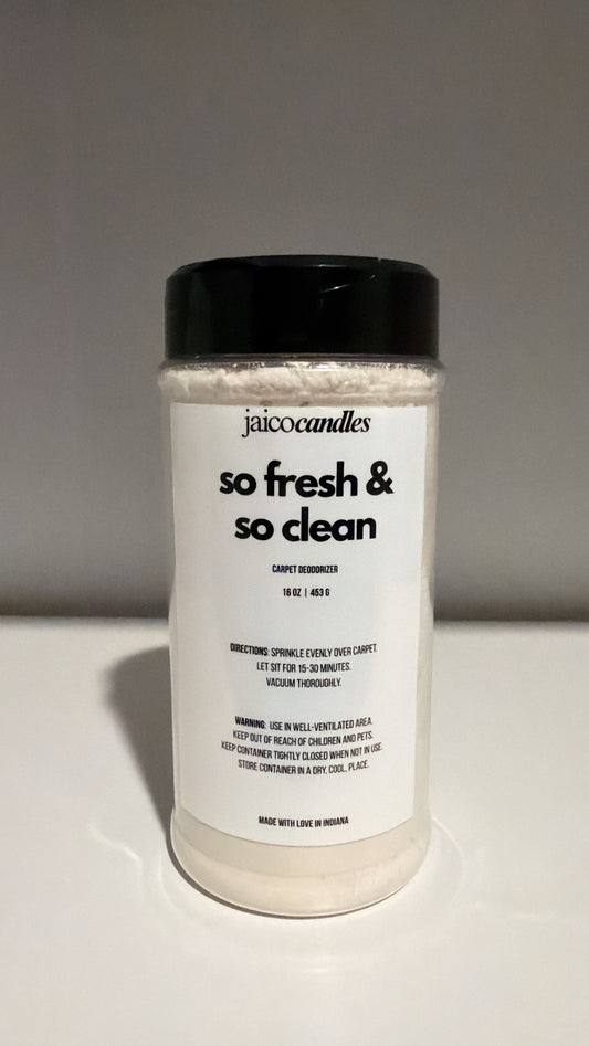SO FRESH & SO CLEAN CARPET DEODORIZER