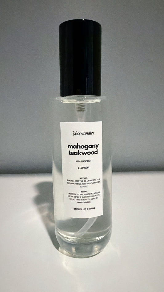 MAHOGANY TEAKWOOD ROOM/LINEN SPRAY