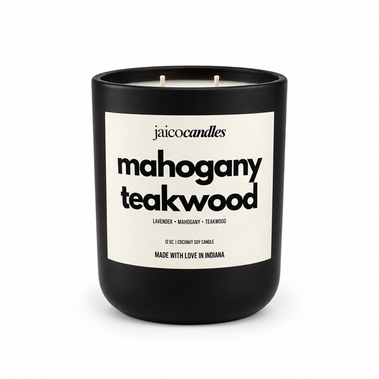 MAHOGANY TEAKWOOD CANDLE